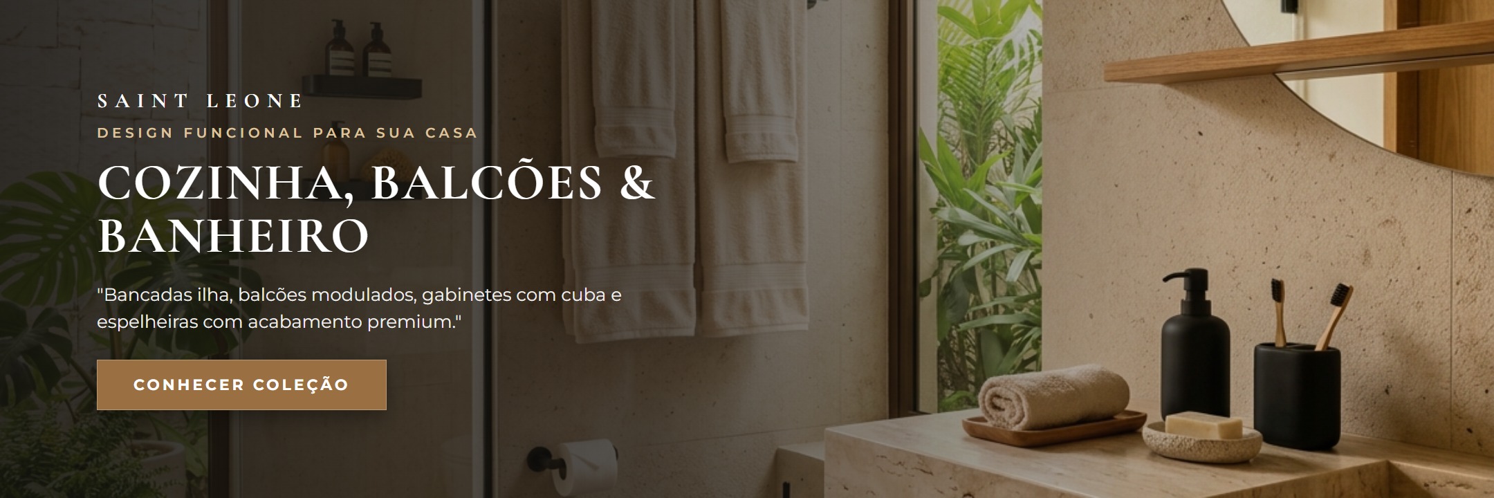 Saint Leone Cozinha & Gourmet - Balcões, Ilhas e Armários Modulados